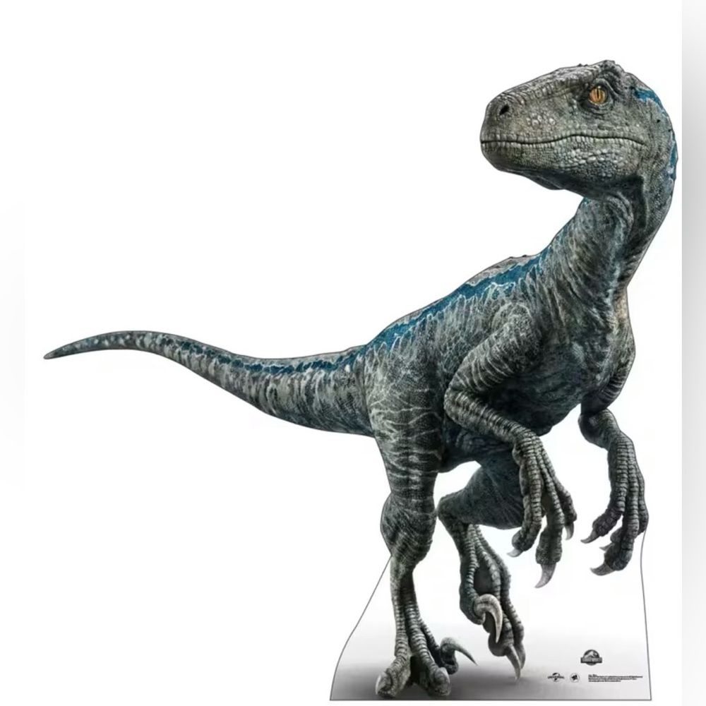 Blue the Velociraptor Jurassic World Stand-Up